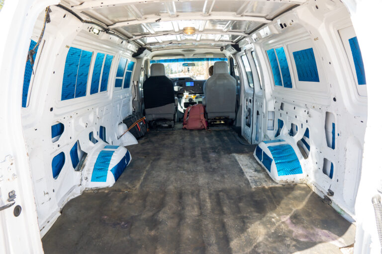 Add Sound-Deadening to Your Van Build