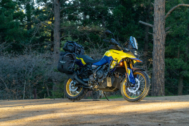 First Look at the Overland Expo Foundation Ultimate Suzuki Vstrom 800DE Build